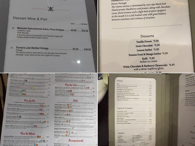 Bayleaf Restaurant Menu