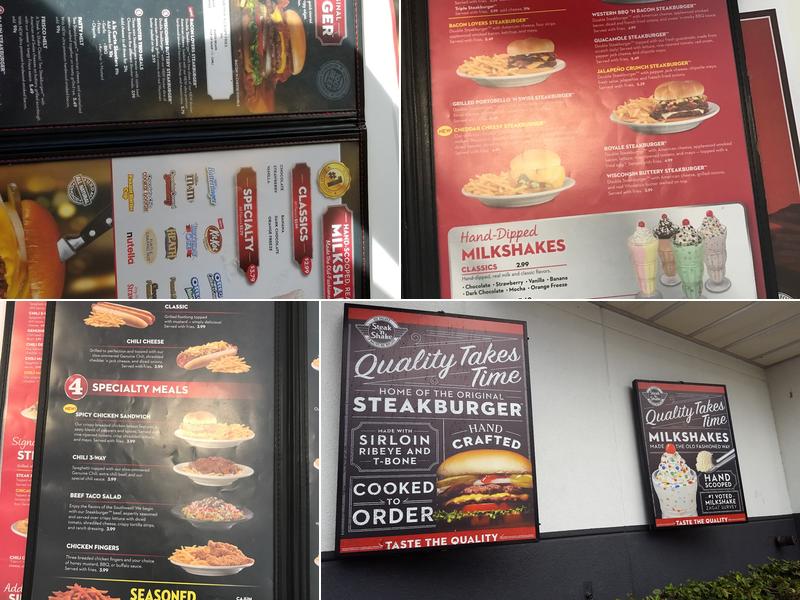 Steak 'n Shake Menu