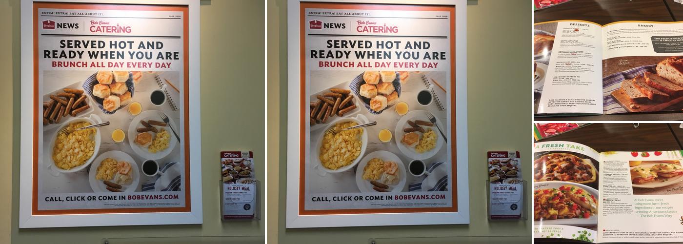 Bob Evans Menu