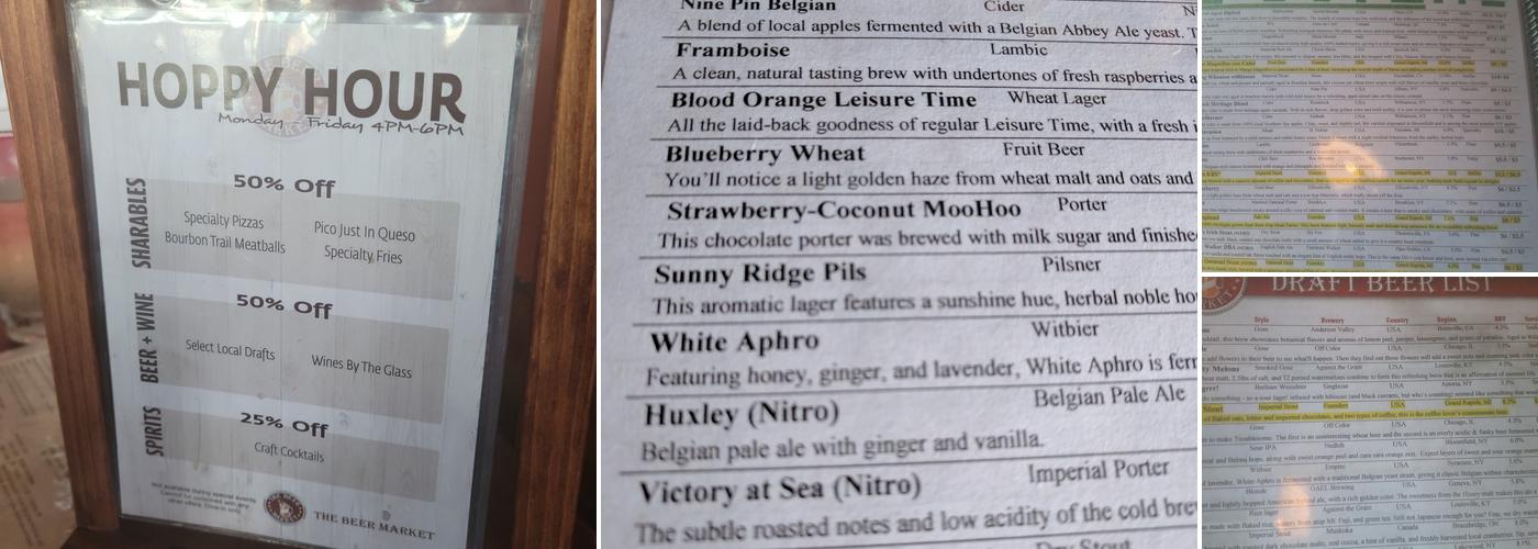 Beerhead Bar & Eatery Menu