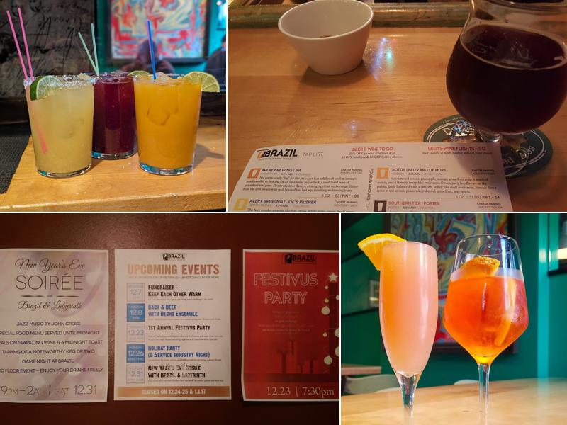 Brazil Craft Beer and Wine Lounge Menu