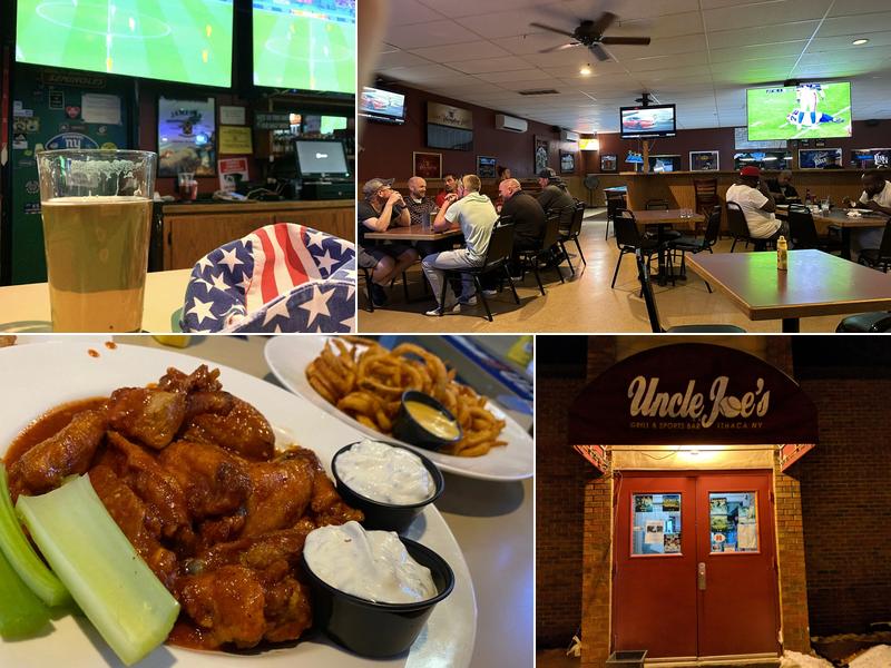 Uncle Joe's Grill & Sports Bar 302 W Green St, Ithaca
