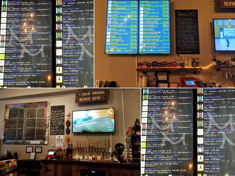 Mean Max Brew Works Menu