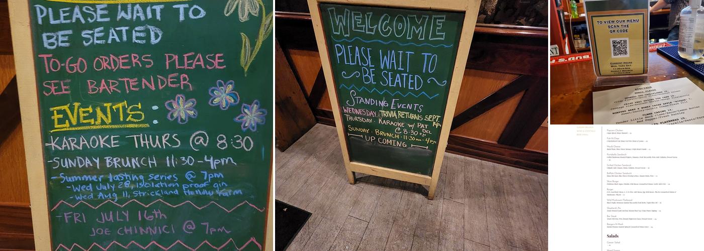 O'Neill's Shire Pub Menu