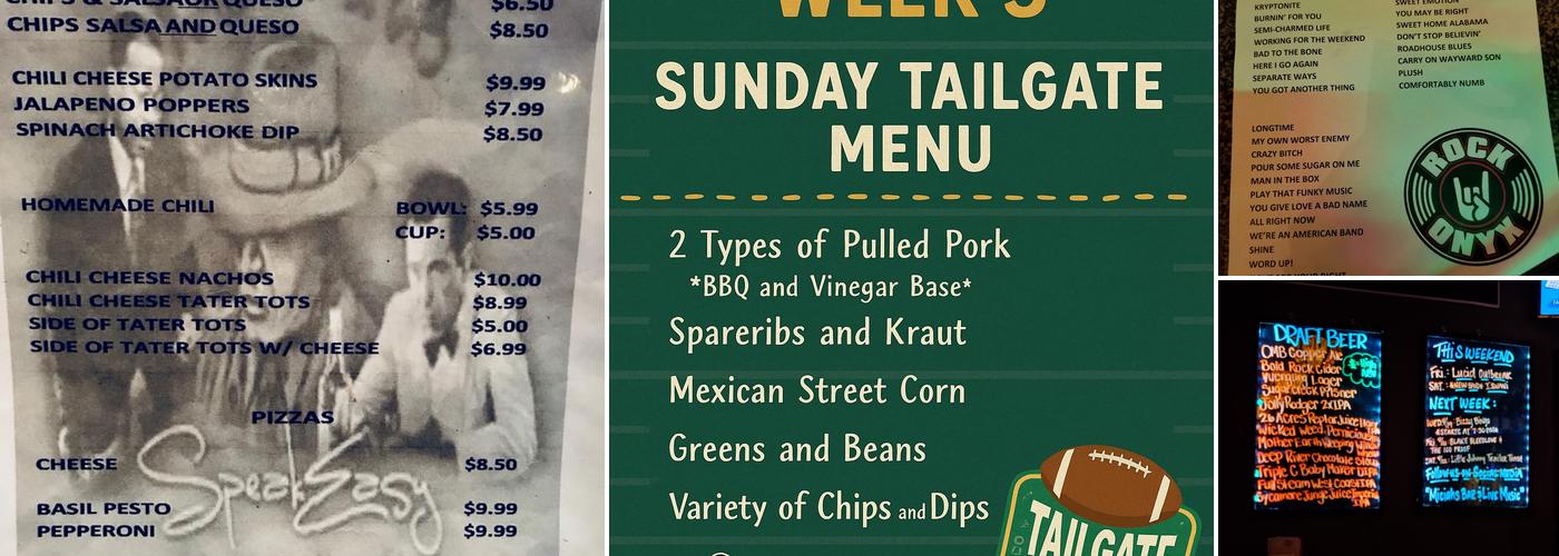 Miciah's Bar & Live Music Menu