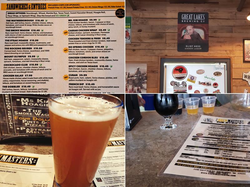 Brewmasters Goldsboro Menu