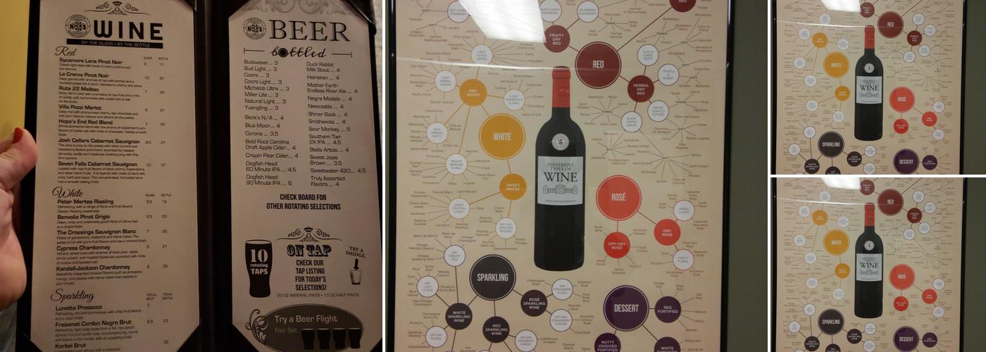 Old Nick's Pub Menu