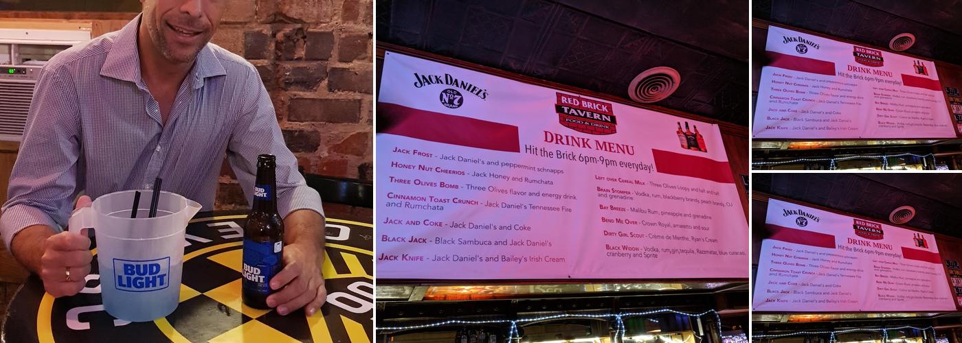 The Red Brick Tavern Menu