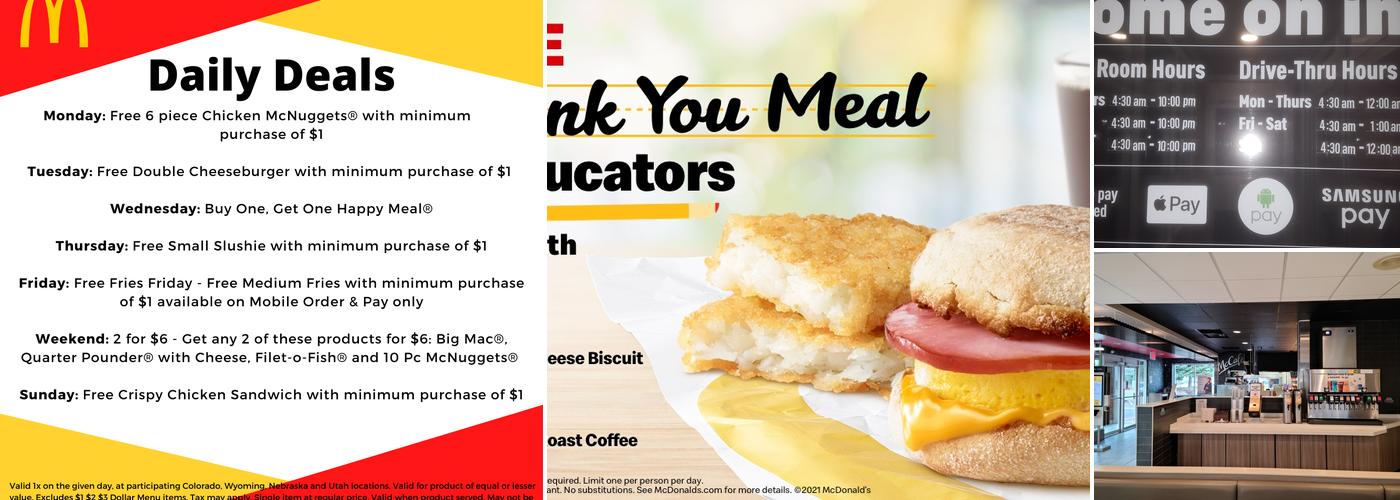 McDonald's Menu