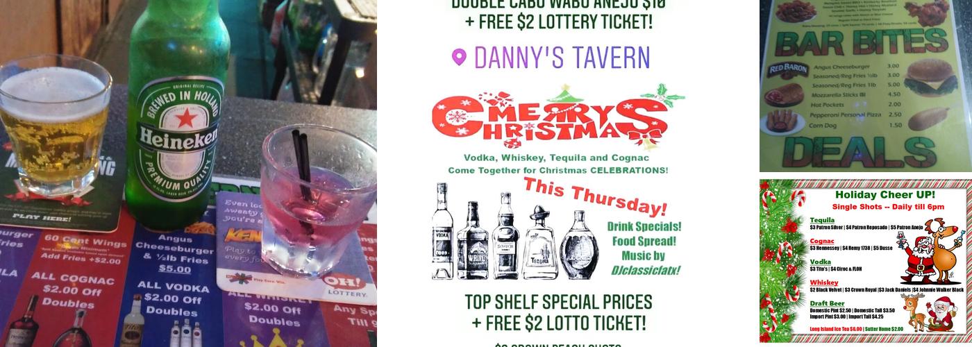 Danny's Tavern Menu