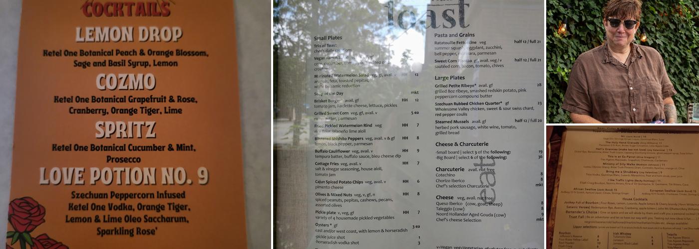 Toast Menu