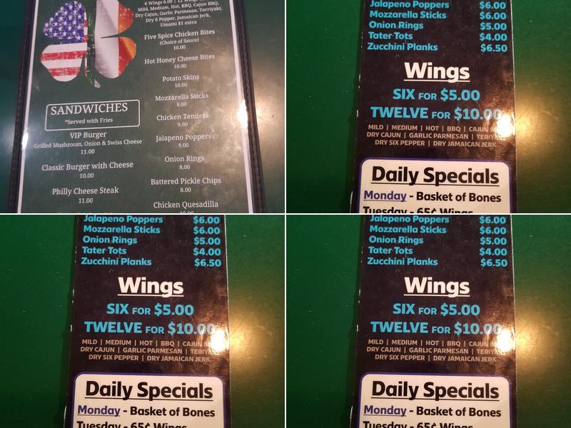 VIP Menu
