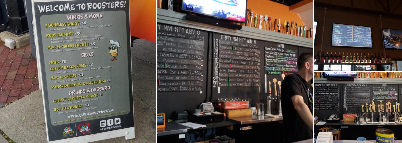 Hop Yard 62 Menu