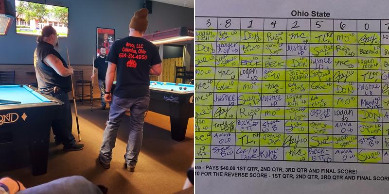 Bankshot Billiards & Bar Menu