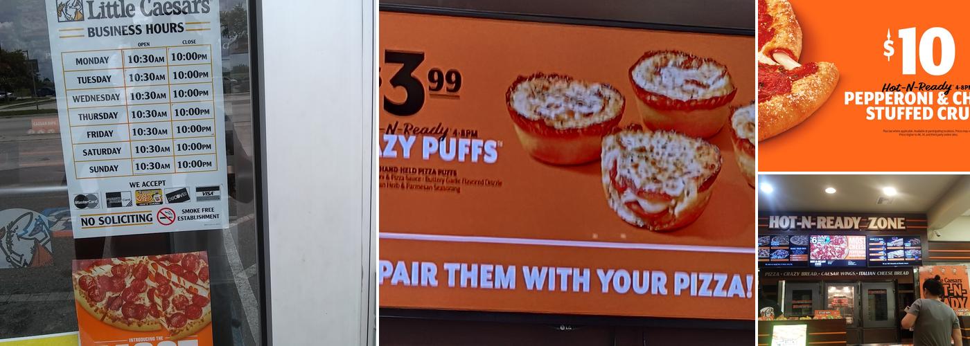 Little Caesars Pizza Menu