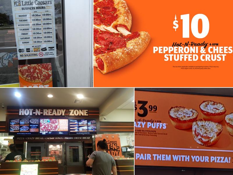 Little Caesars Pizza Menu
