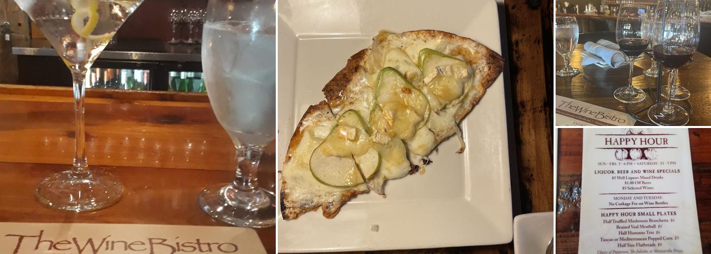 The Wine Bistro Menu