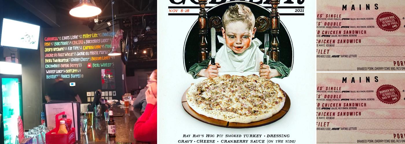 Woodland's Backyard Menu