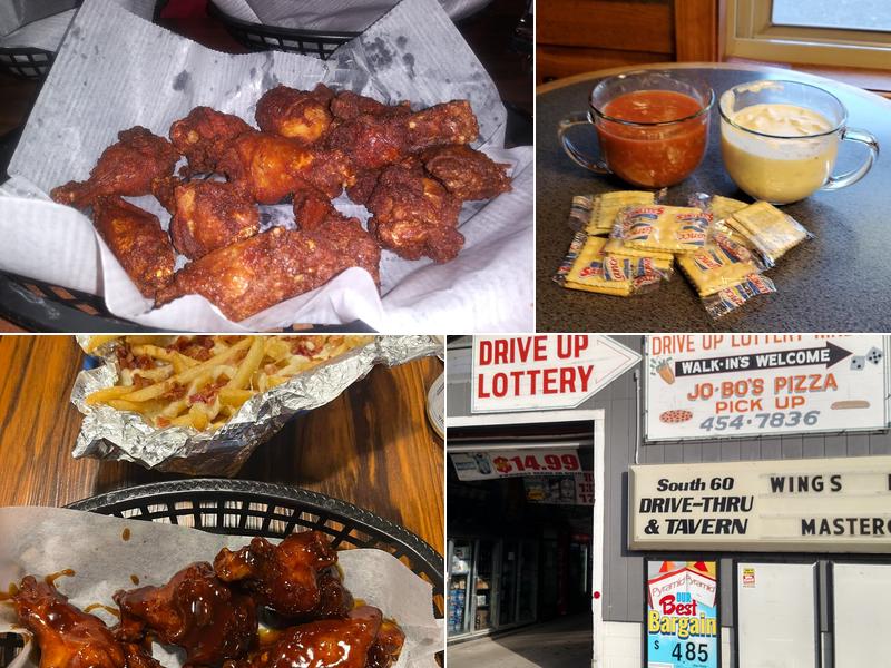 South 60 Drive Thru &Tavern Jobo's Pizza