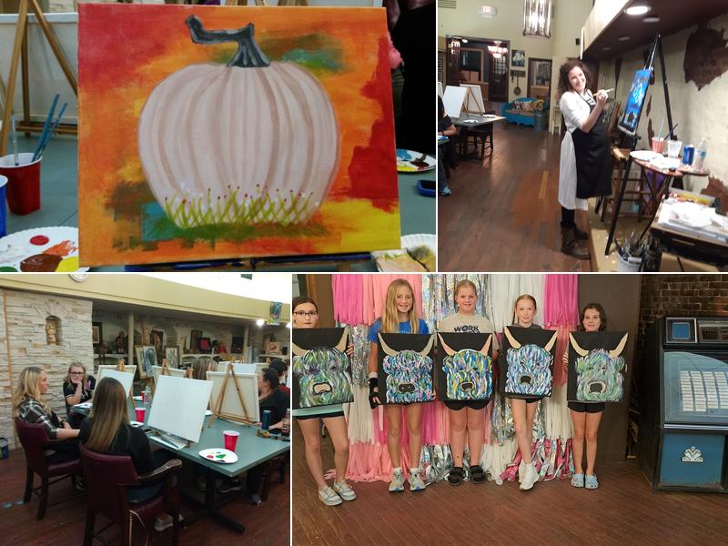 Boots & Brushes Paint Bar