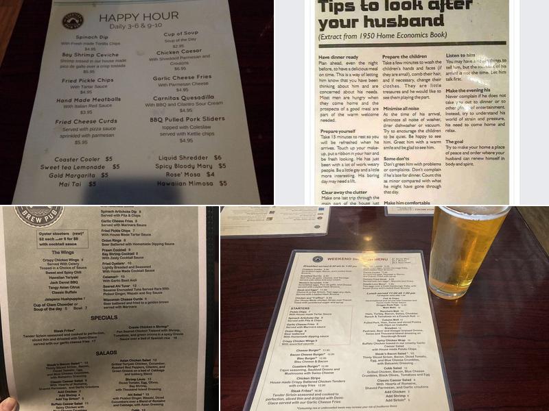 Coasters Brew Pub, Milwaukie Menu, Reviews (318), Photos (91