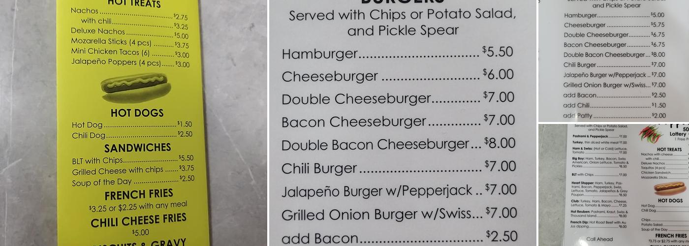 Pepper's Deli/Pub Menu