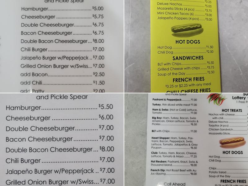 Pepper's Deli/Pub Menu