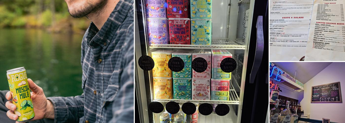 Rogue Spirits Sunset Bar Menu