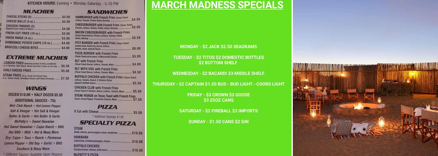Mc Patton's Pub Menu