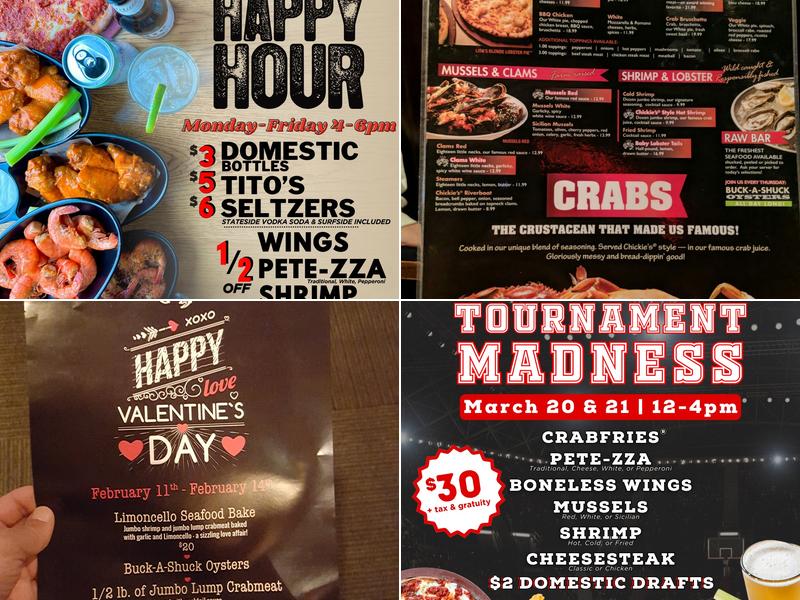 Chickie's & Pete's Menu