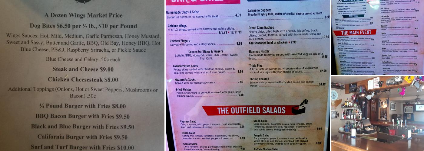 Big Dogs Bar And Grille Menu