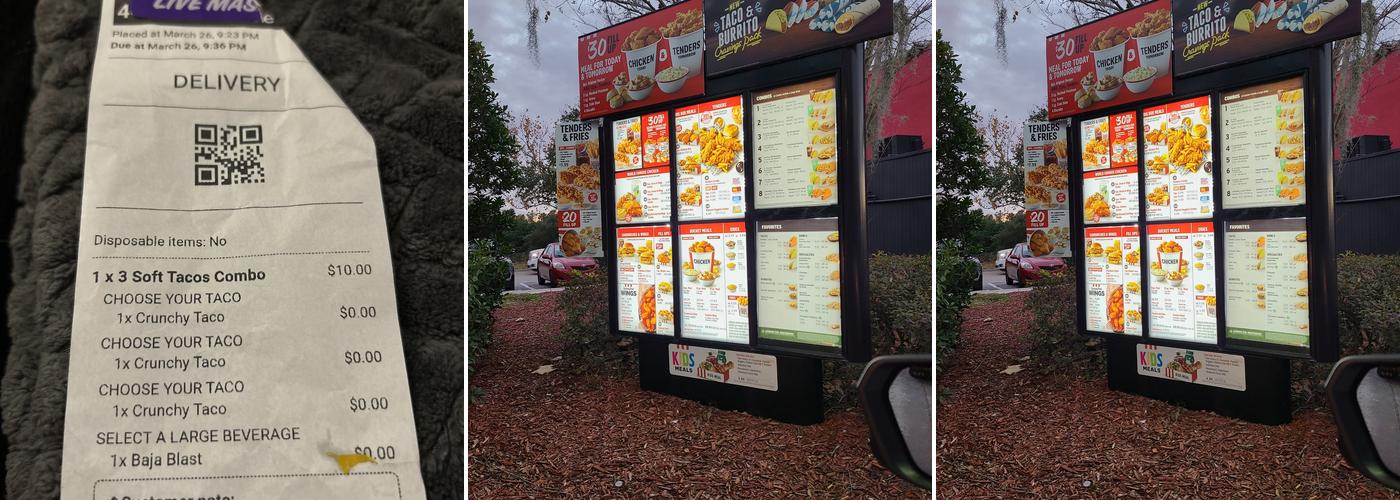 Taco Bell Menu