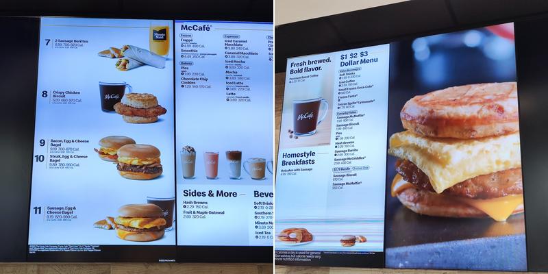 McDonald's Menu