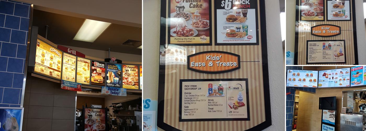 Dairy Queen Grill & Chill Menu
