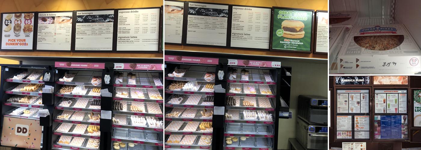 Dunkin' Menu
