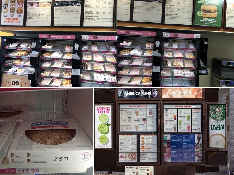 Dunkin' Menu