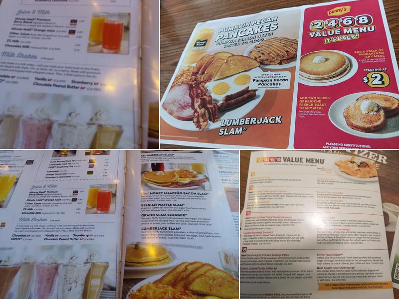 Denny's Menu