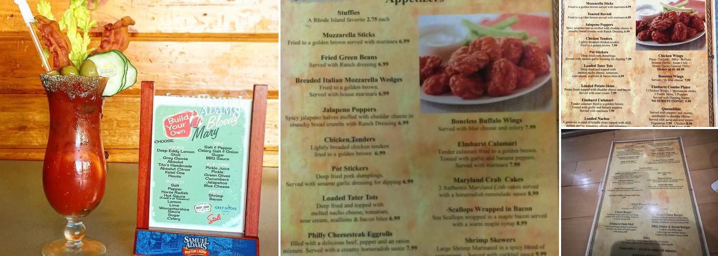 Elmhurst Pub Menu