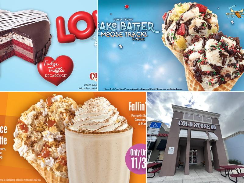 Cold Stone Creamery 10710 FL-54 Suite 103, New Port Richey