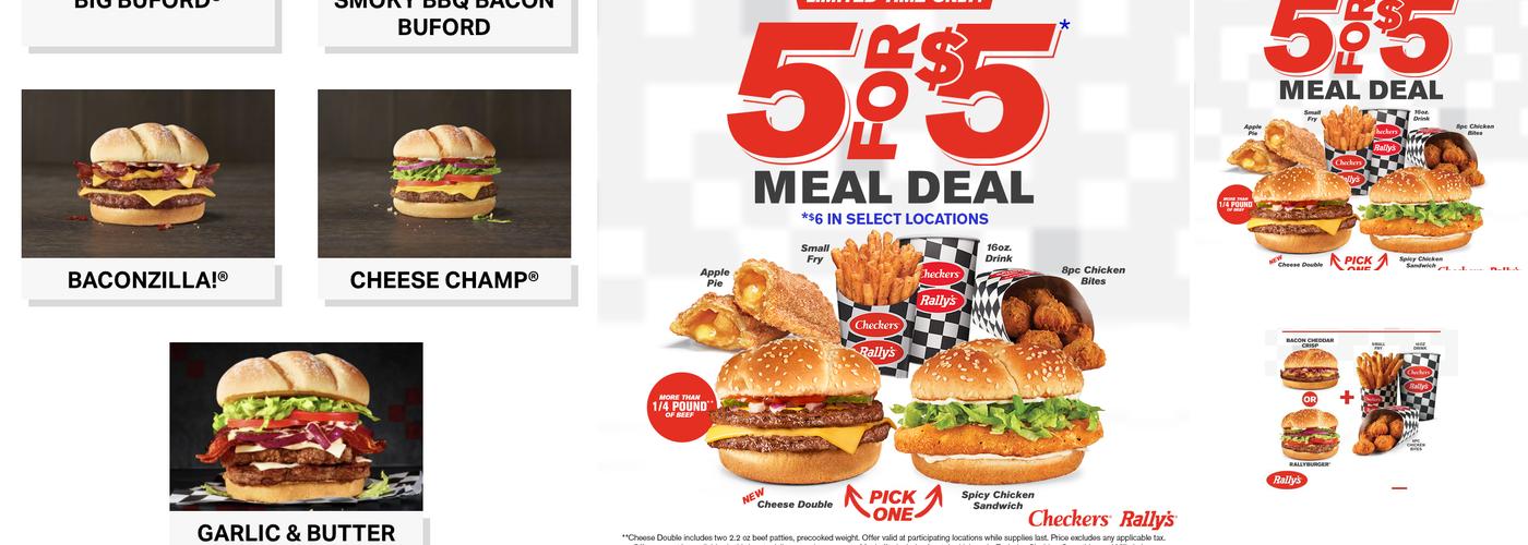 Checkers Menu