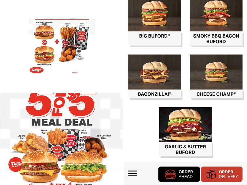 Checkers Menu