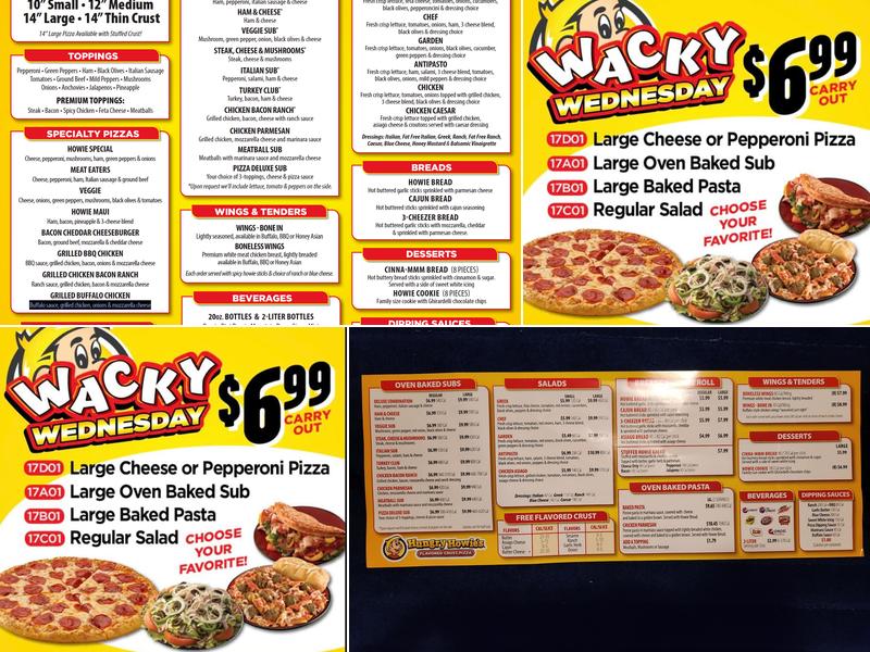 Hungry Howie's Pizza & Subs Menu