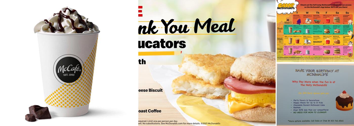 McDonald's Menu