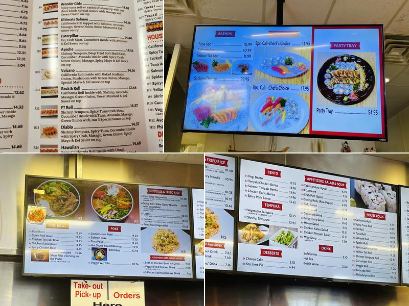 Kogibowl Sushi Bar Menu