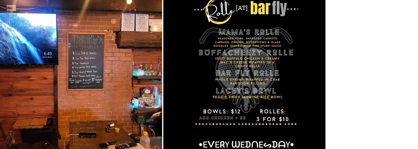 Barfly Menu