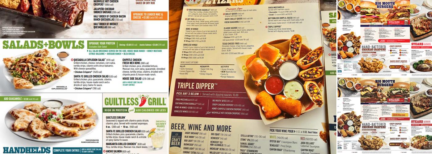 Chili's Grill & Bar Menu