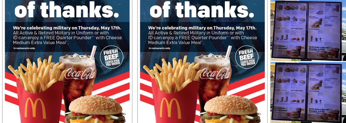 McDonald's Menu