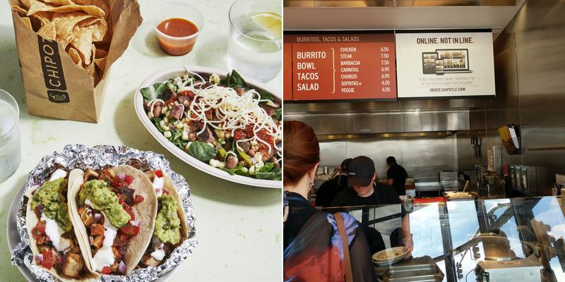 Chipotle Mexican Grill Menu