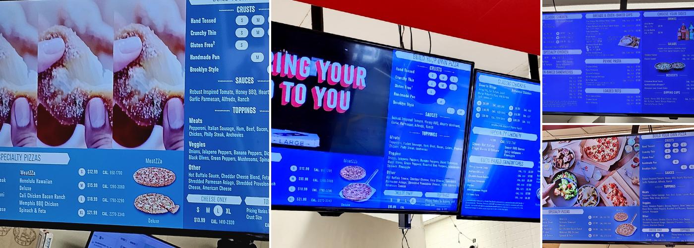 Domino's Pizza Menu