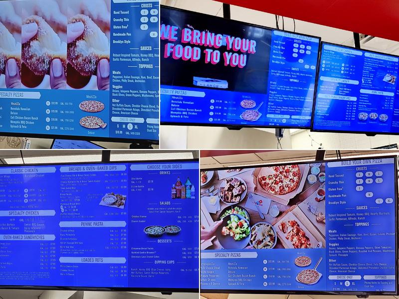 Domino's Pizza Menu